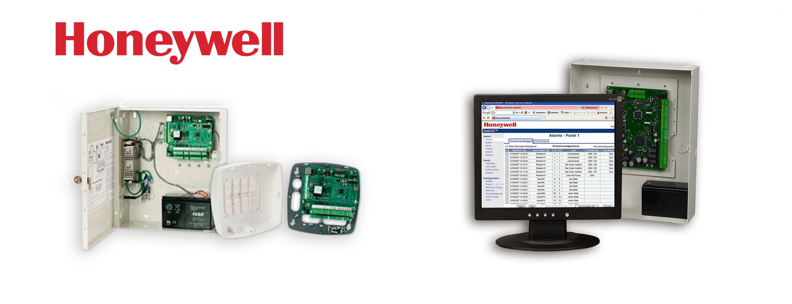 Sistema de Control de accesos Honeywell NETAXS 4